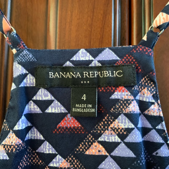 Banana Republic Geometric Flare Dress - Picture 6 of 8